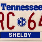 1994 Tennessee License Plate (XRC 643)