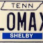 1994 Tennessee Vanity License Plate (LOMAX)