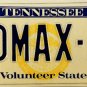 1982 Tennessee Vanity License Plate (LOMAX-2)