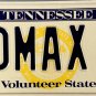 1980 Tennessee Vanity License Plate (LOMAX 2)