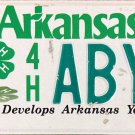 2024 Arkansas 4-H License Plate (4H ABYT)