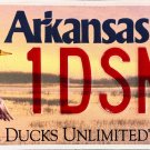 2024 Arkansas Ducks Unlimited License Plate (1DSMI)