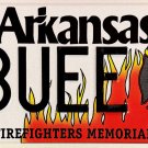 2025 Arkansas Firefighters Memorial License Plate (FF BUEE)