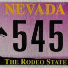 2013 ALPCA 59th International Convention Reno, Nevada License Plate (545)