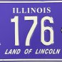 2001 ALPCA 47th International Convention Peoria, Illinois License Plate (176)