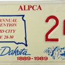 1990 ALPCA 36th International Convention Rapid City, South Dakota License Plate (24)