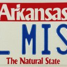 1995 Arkansas Vanity License Plate (OL MISS)