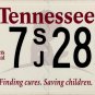 2025 Tennessee St. Jude Children's Research Hospital License Plate (7SJ285)