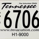 Tennessee Commercial Vehicle License Plate (CP 67068)