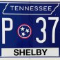 2025 Tennessee License Plate (BRP 3786)