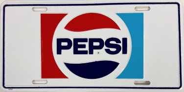 Pepsi License Plate