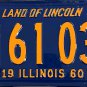 1960 Illinois License Plate (1161034)