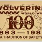 Wolverine World Wide (100 Years) License Plate