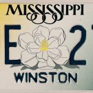 1999 Mississippi License Plate (AJE 275)