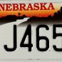 1996 Nebraska License Plate (1-J4651)
