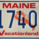 Maine "Lobster" License Plate (11740 S)