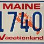 Maine "Lobster" License Plate (11740 S)