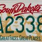 1997 South Dakota License Plate (1A23380)