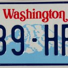 2002 Washington License Plate (239-HRG)