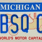 1997 Michigan License Plate (BSQ 03)