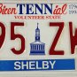 1999 Tennessee BicenTENNial License Plate (795 ZWD)