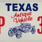 2013 Texas Antique Vehicle License Plate (2P  3T)