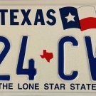 Texas "Big Flag" License Plate (F24 CVJ)