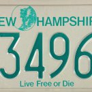 1988 New Hampshire License Plate (134965)