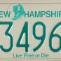 1988 New Hampshire License Plate (134965)