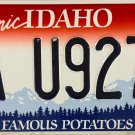 2003 Idaho License Plate (1A U9274)