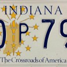 2001 Indiana License Plate (20P793)