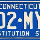 Connecticut License Plate (502-MYL)