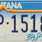 1994 Montana License Plate (5P-1518E)
