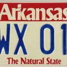 1999 Arkansas License Plate (TWX 015)