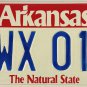 1999 Arkansas License Plate (TWX 015)