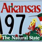 2006 Arkansas Hummingbird License Plate (GA97)