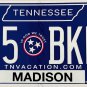 2026 Tennessee In GOD We Trust License Plate (625 BKFP)