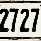 Niue (Pacific Island) License Plate (2727)