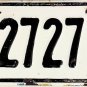 Niue (Pacific Island) License Plate (2727)