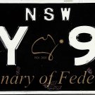 2001 New South Wales Australia License Plate (CNY 938)