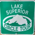 Lake Superior "Circle Tour" Road Sign
