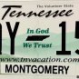2020 Tennessee In God We Trust License Plate (BQY 156)