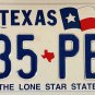 Texas "Big Flag" License Plate (H35 PBW)