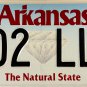 2014 Arkansas License Plate (902 LLK)