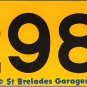 Jersey Island License Plate (J29829)