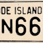 1964 Rhode Island License Plate (DN667)
