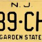 New Jersey Liense Plate (889-CHA)