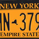 New York License Plate (FMN-3791)