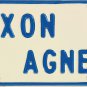 1968 Richard Nixon / Spiro Agnew License Plate