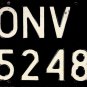 Poland License Plate (Olsztyn) (ONV 5248)
